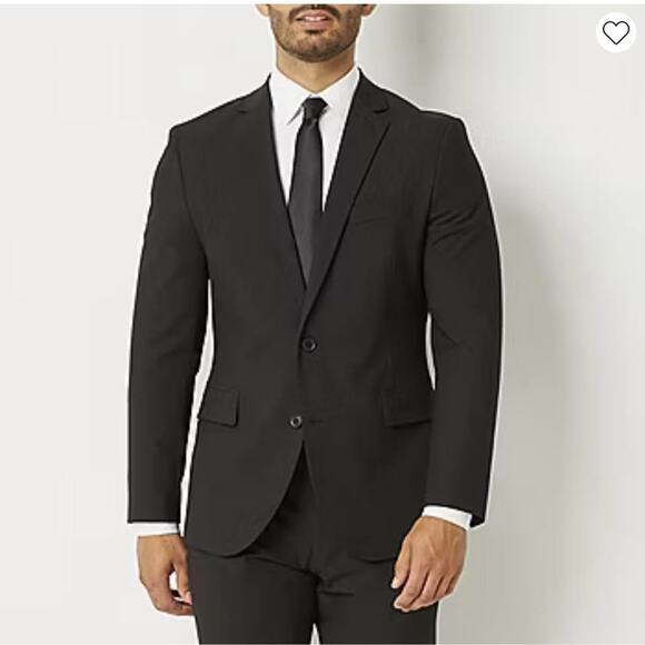 J. Ferrar Ultra Comfort Mens Stretch Fabric Classic Fit Suit Jacket Size 40 SH - Picture 2 of 4